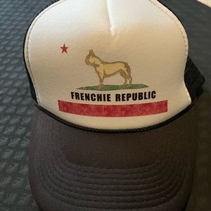 Frenchie trucker hat